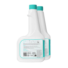 eufy RoboVac Hard Floor Cleaning Solution (2 Bottles), Compatible with X10 Pro Omni, C20 Omni, X8 Pro, X8 Pro SES, X9 Pro, G10 Hybrid