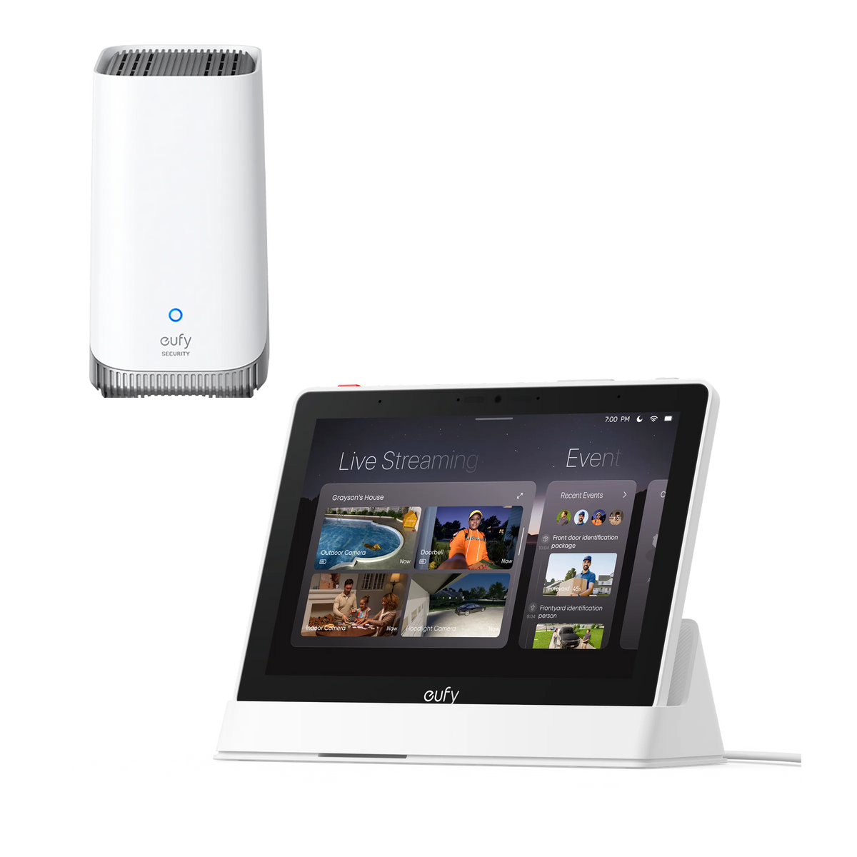 eufy Smart Display E10 + eufy HomeBase™ S380
